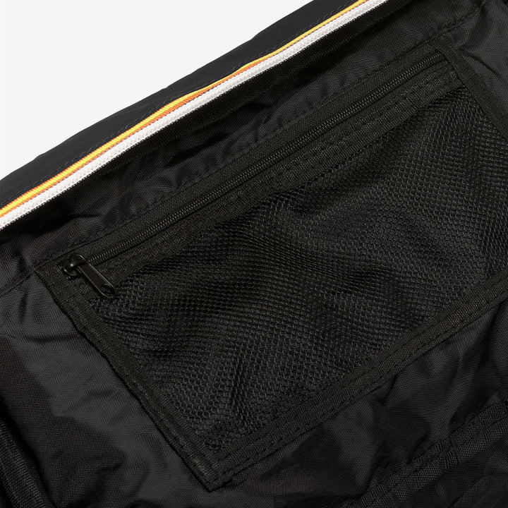 Bags Unisex LE VRAI 3.0 SYLVAIN Waist  Bag BLACK PURE Dressed Side (jpg Rgb)		