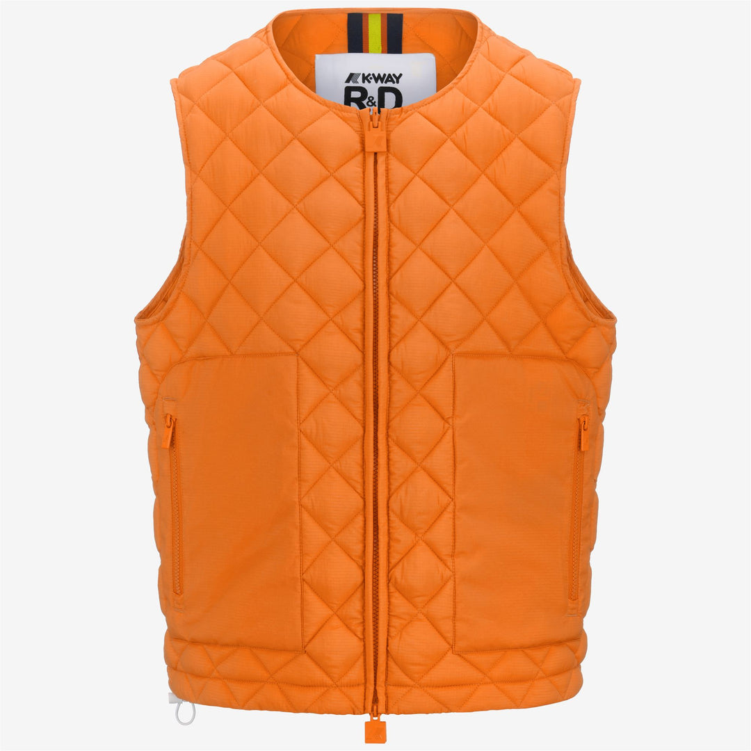 Jackets Unisex BARNELY ECO LIGHT WARM Vest ORANGE Photo (jpg Rgb)			