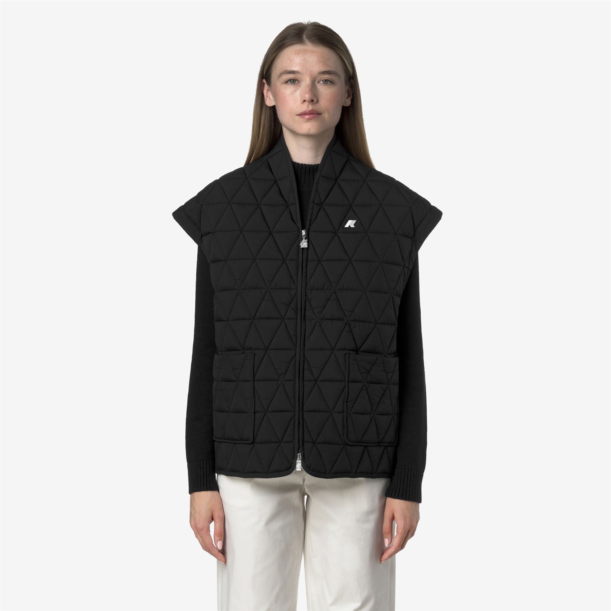 Saloire Diamond Quilted Warm Af Jacket | K-Way – K-Way.com