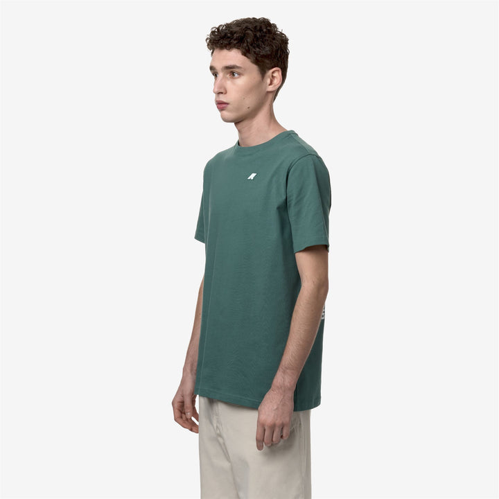T-ShirtsTop Man ODOM LETITRAIN T-Shirt GREEN PALM Detail (jpg Rgb)			