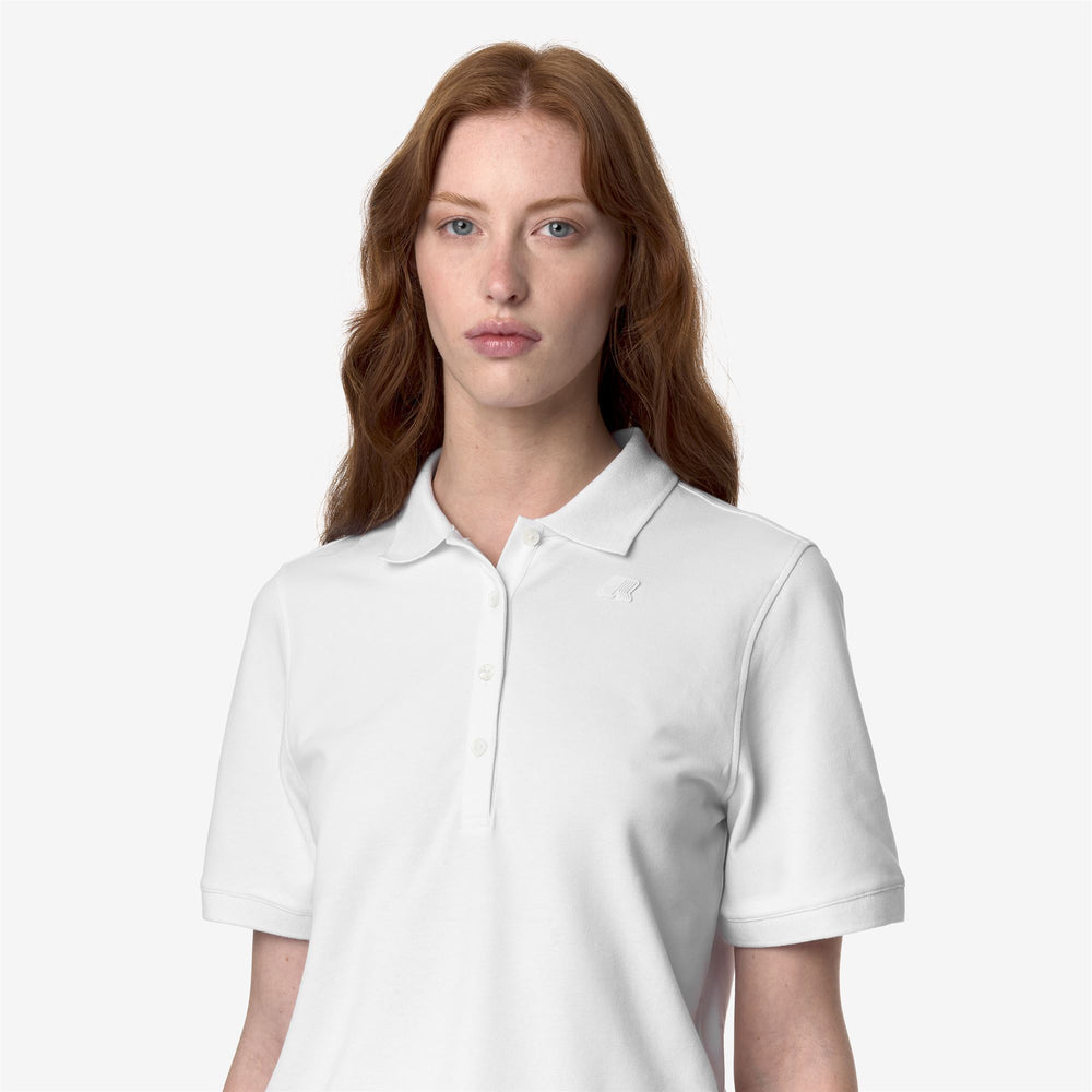 Polo Shirts Woman LISELLE Polo WHITE Detail Double				