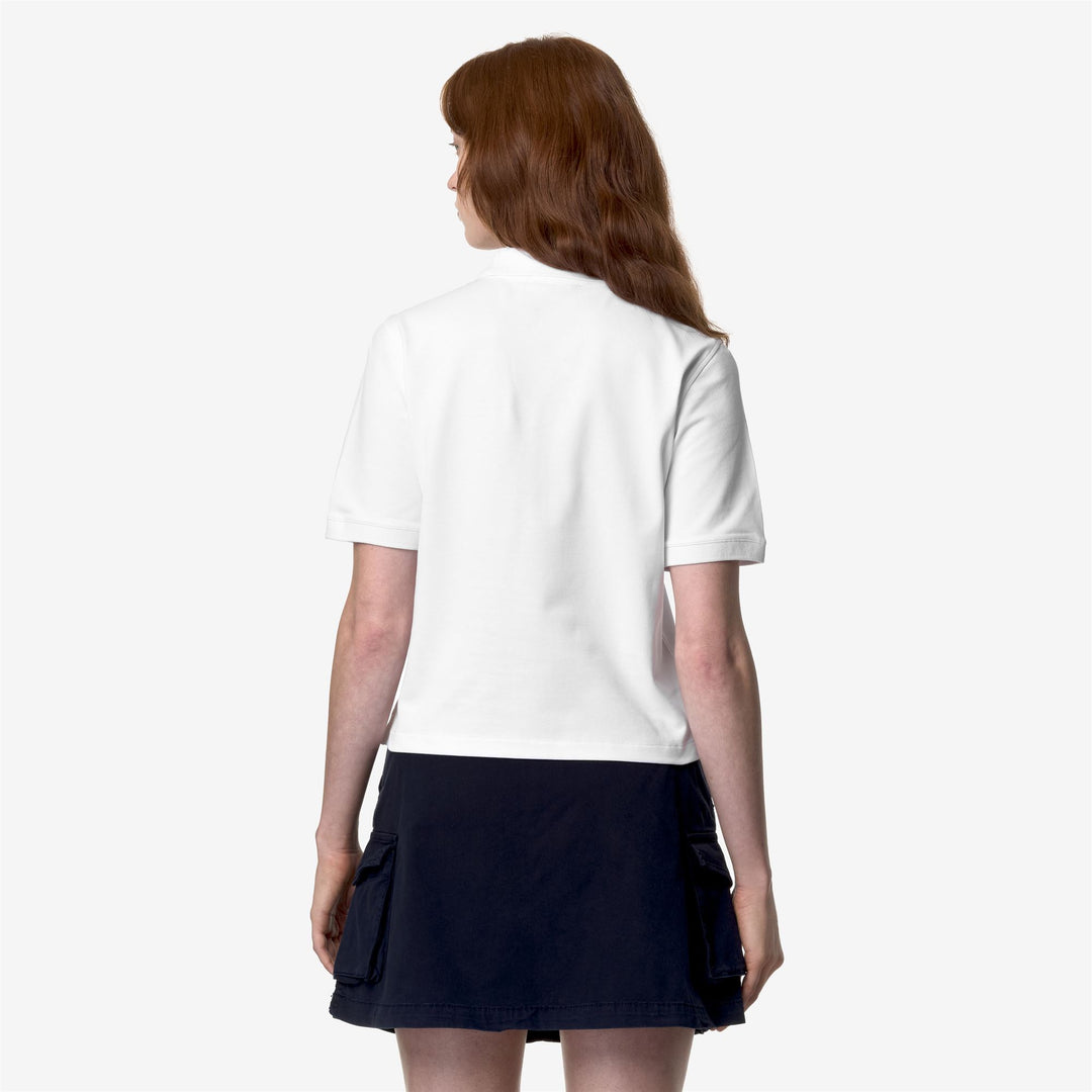 Polo Shirts Woman LISELLE Polo WHITE Dressed Front Double		