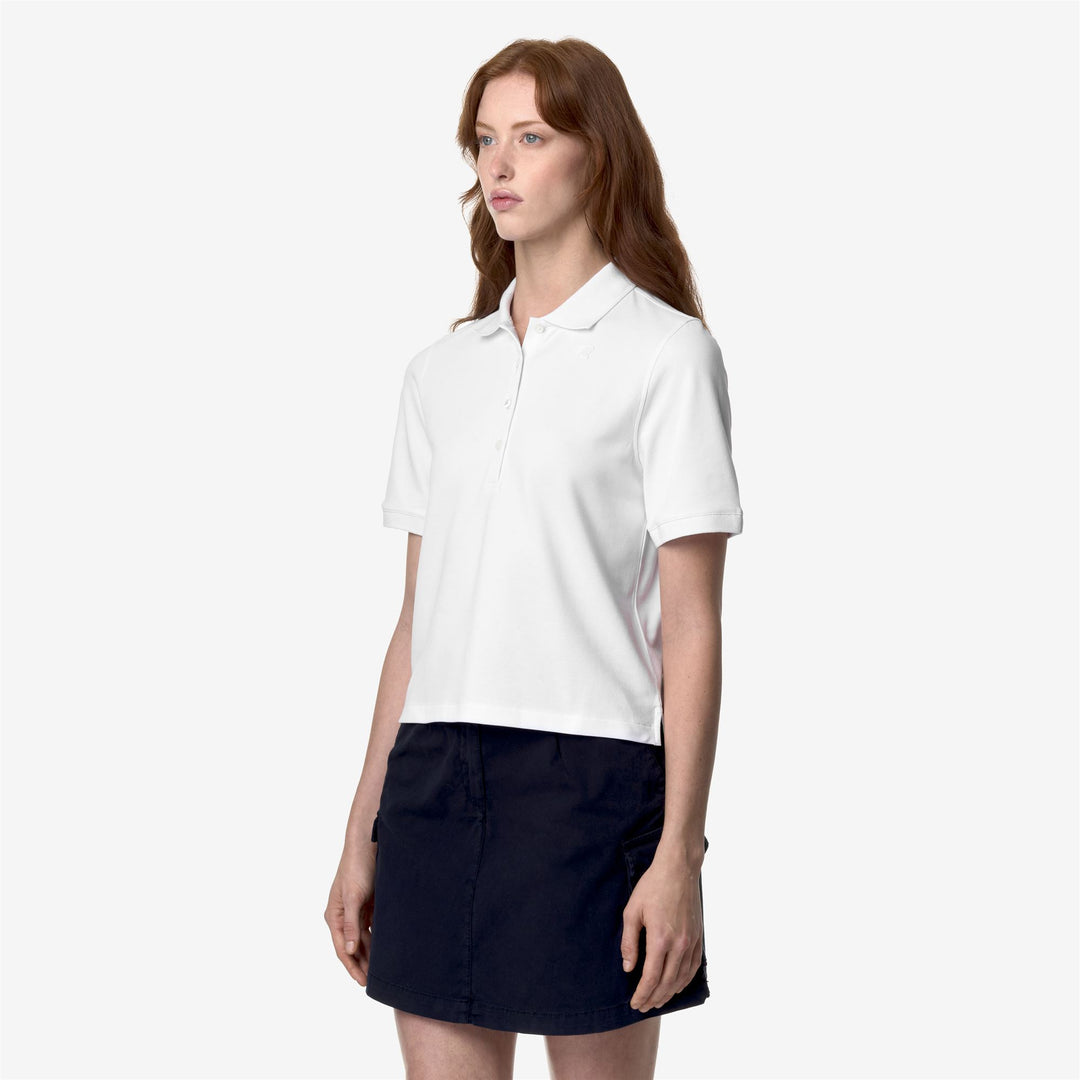 Polo Shirts Woman LISELLE Polo WHITE Detail (jpg Rgb)			