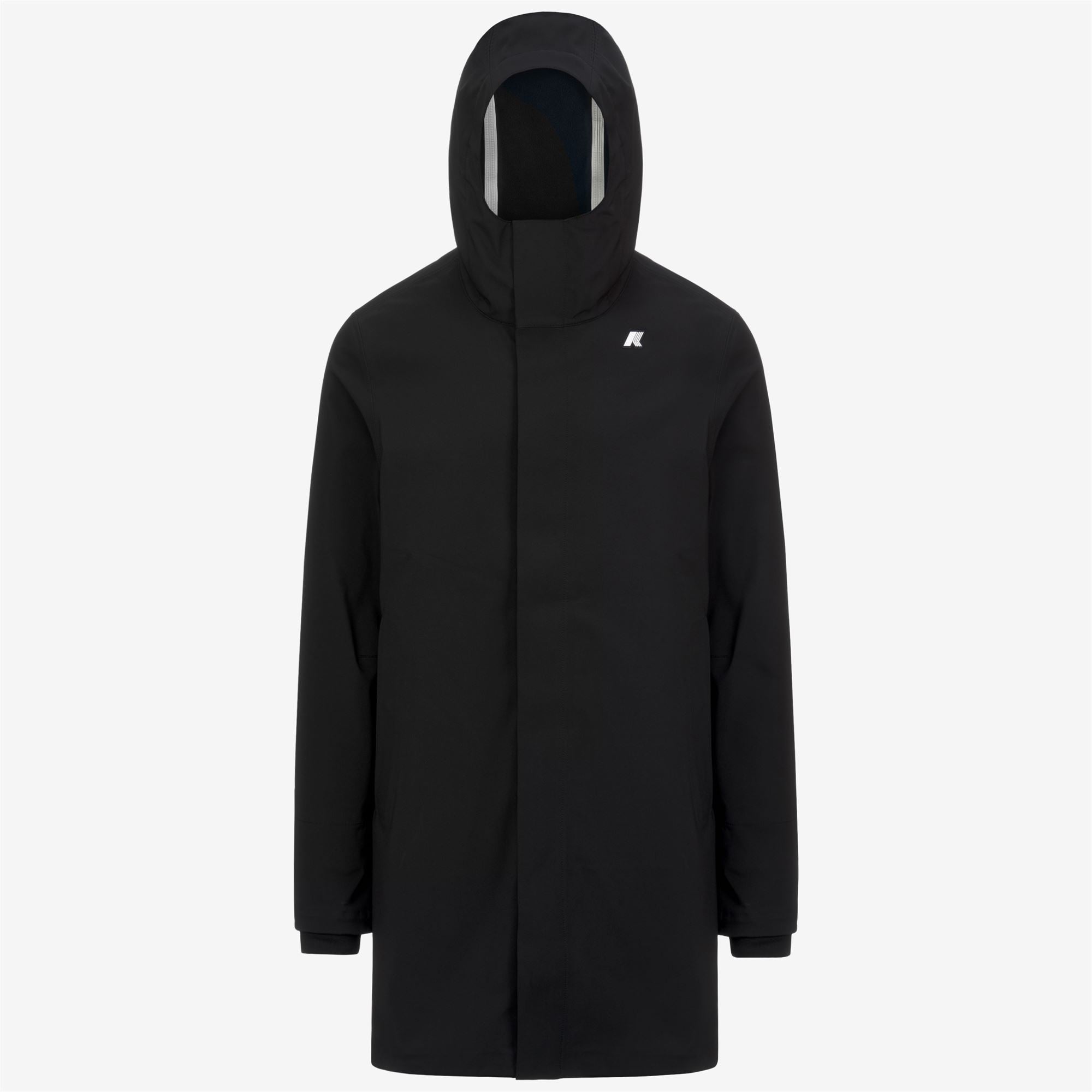 THOMAS BONDED Jackets Long Man BLACK-BLUE DEPTH