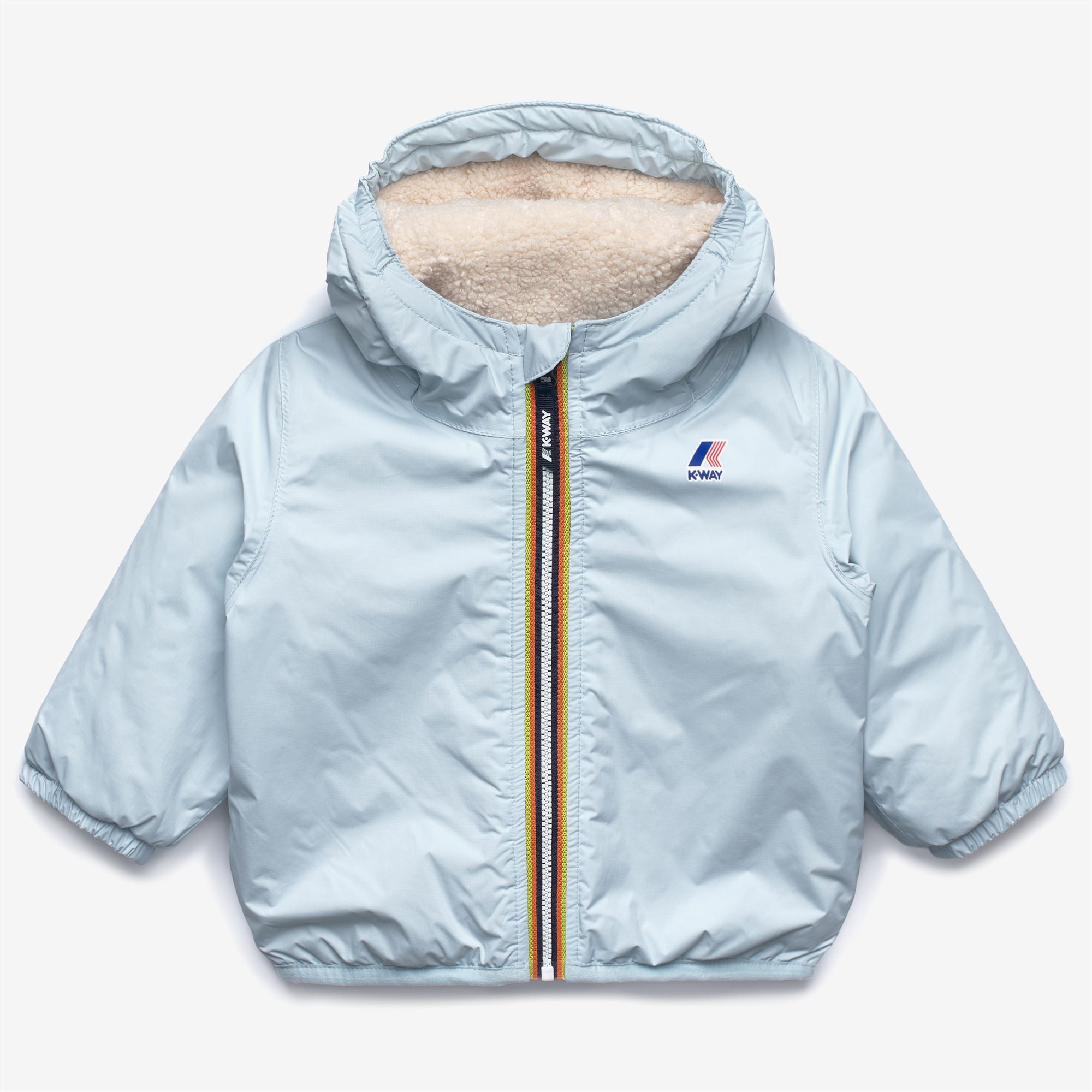 Jackets Bambino/a LE VRAI CLAUDINE ORSETTO Medio BLUE BABY