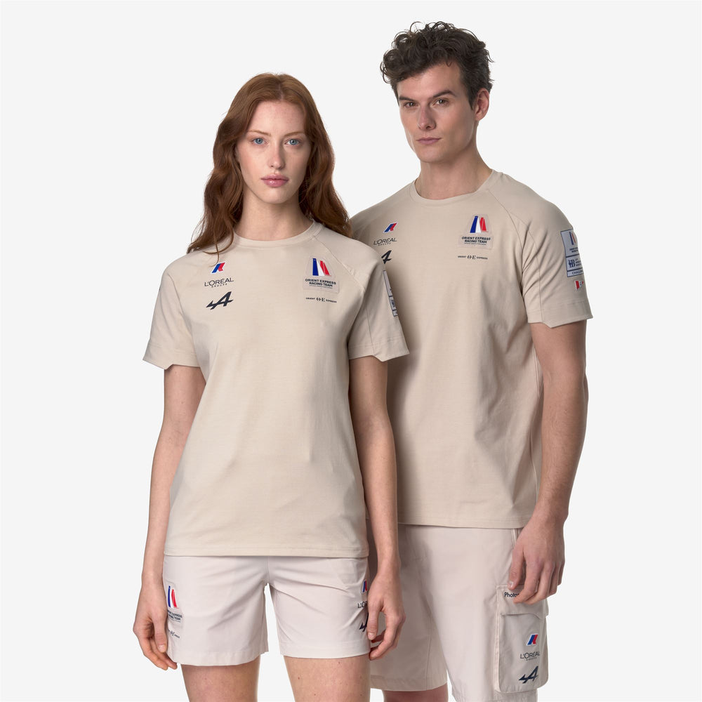T-ShirtsTop Unisex PALULEL ORIENT EXPRESS TEAM AC T-Shirt GREY VAPOR Detail Double				