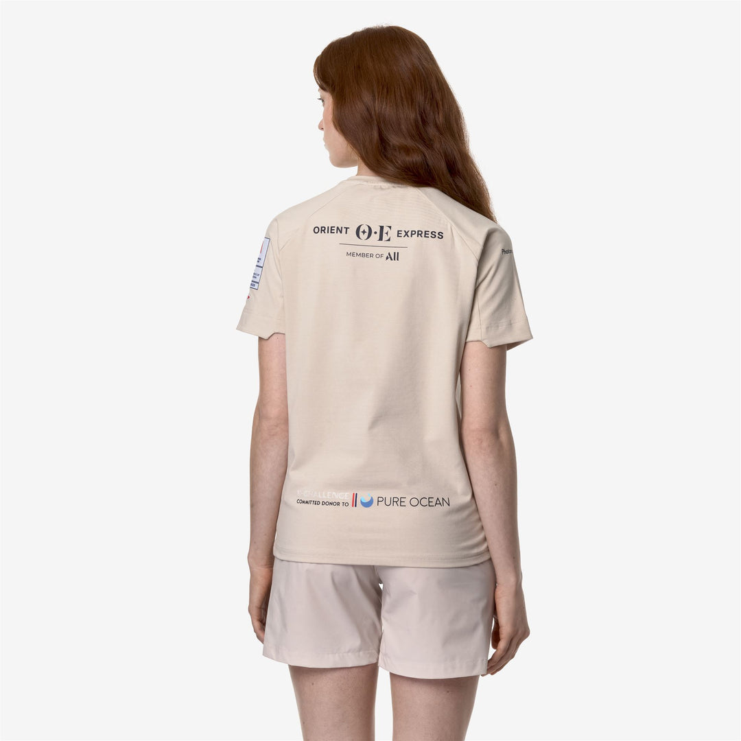 T-ShirtsTop Unisex PALULEL ORIENT EXPRESS TEAM AC T-Shirt GREY VAPOR Dressed Front Double		