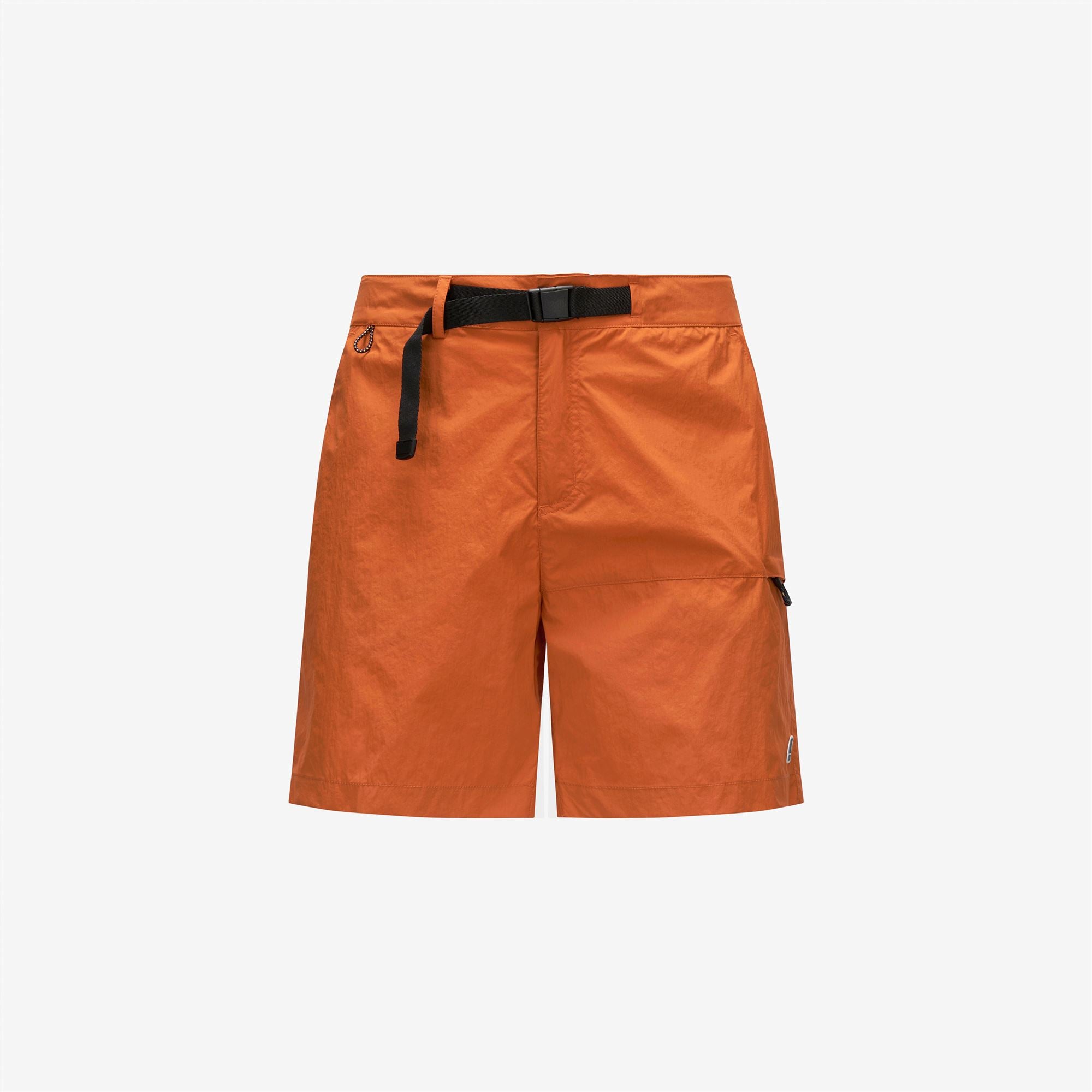 Orange Bermuda Naranja Hombre Short Naranja Algodón Orgánico