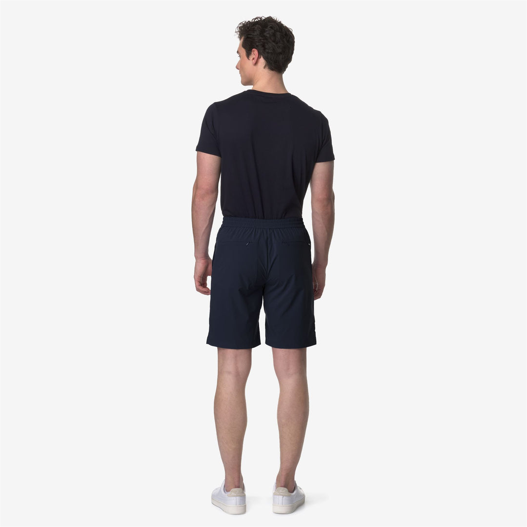Shorts Man REMISEN Sport  Shorts BLUE DEPTH Dressed Front Double		