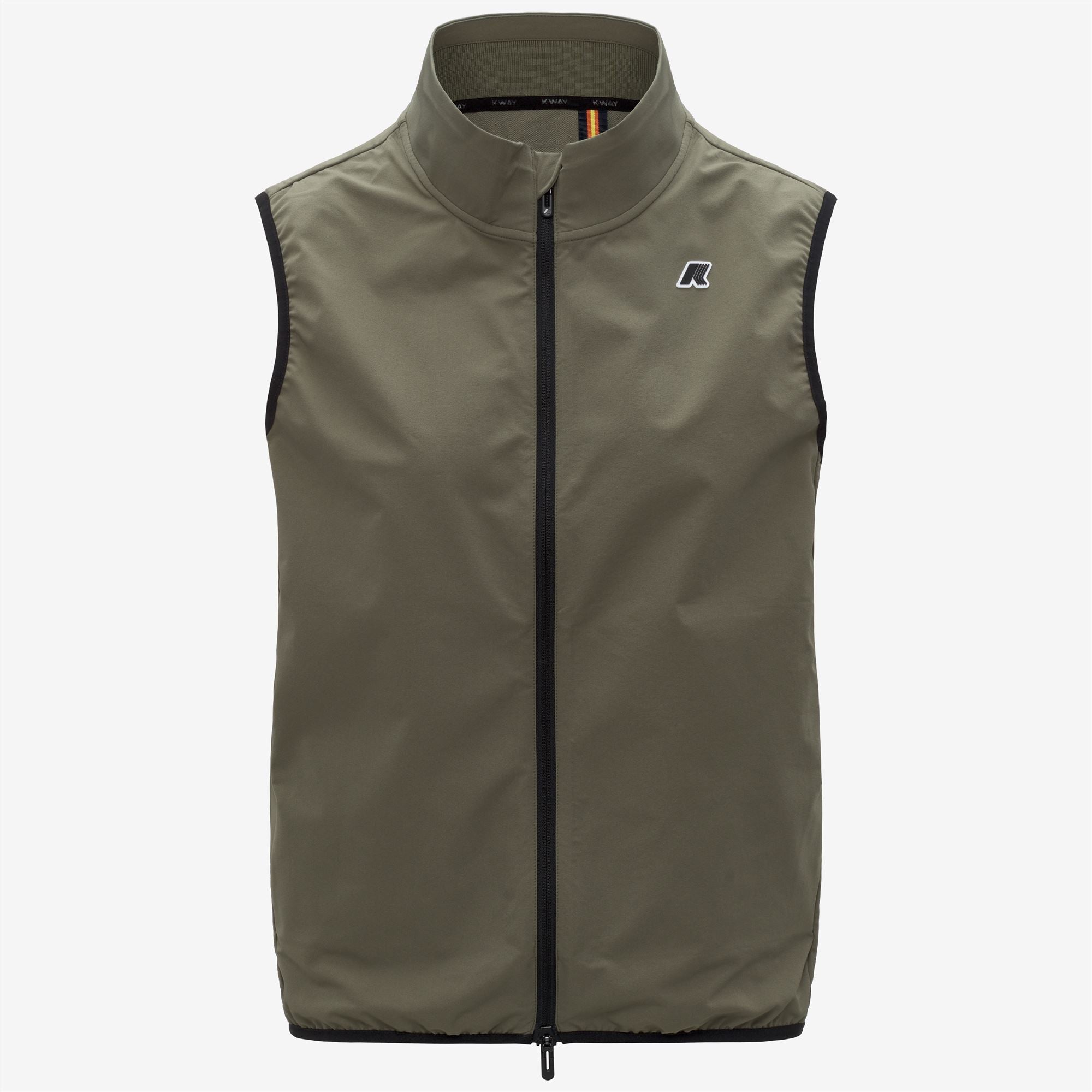 Fleece Unisex FLANER TRAVEL Vest GREEN LICHEN