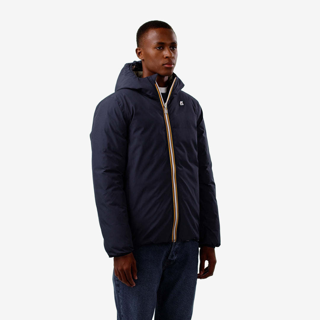 Jackets Uomo JACK ST THERMO REVERSIBLE Corta BLUE D-GREEN S