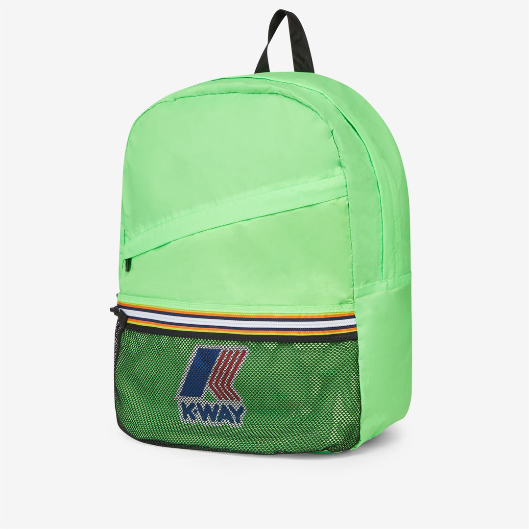 Bags Unisex Le Vrai 3.0 Francois Backpack GREEN CLASSIC Dressed Front (jpg Rgb)	