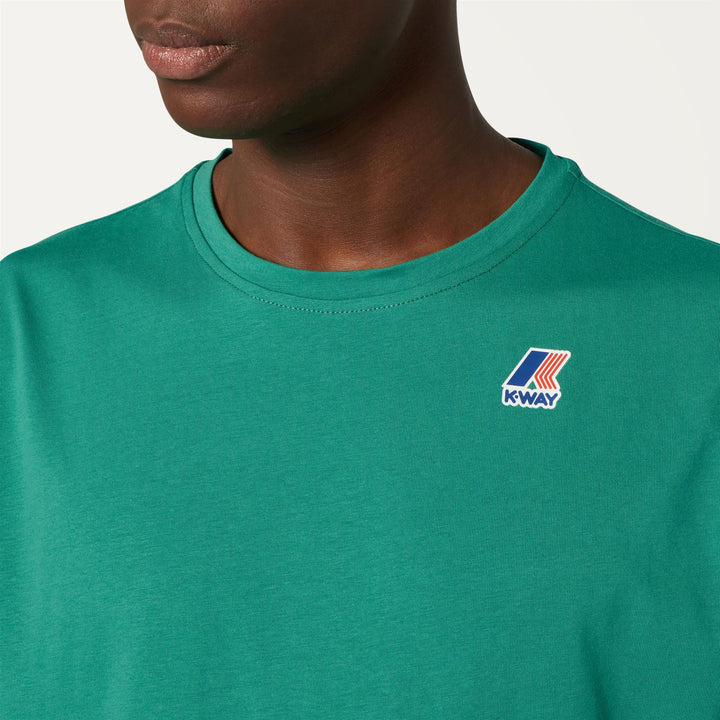 T-ShirtsTop Unisex LE VRAI EDOUARD T-Shirt GREEN Detail Double				