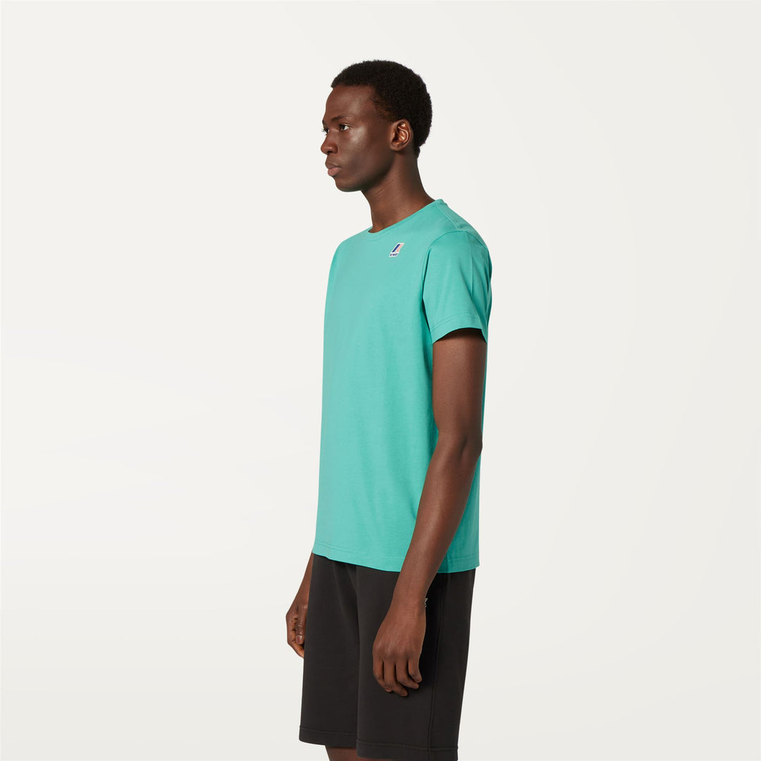 T-ShirtsTop Unisex LE VRAI EDOUARD T-Shirt GREEN MARINE Detail (jpg Rgb)			