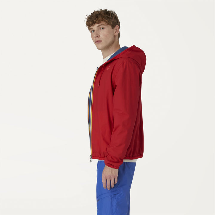 Jackets Man JACQUES DOUBLE RIPSTOP Short RED-BLUE OTTANIO Detail (jpg Rgb)			