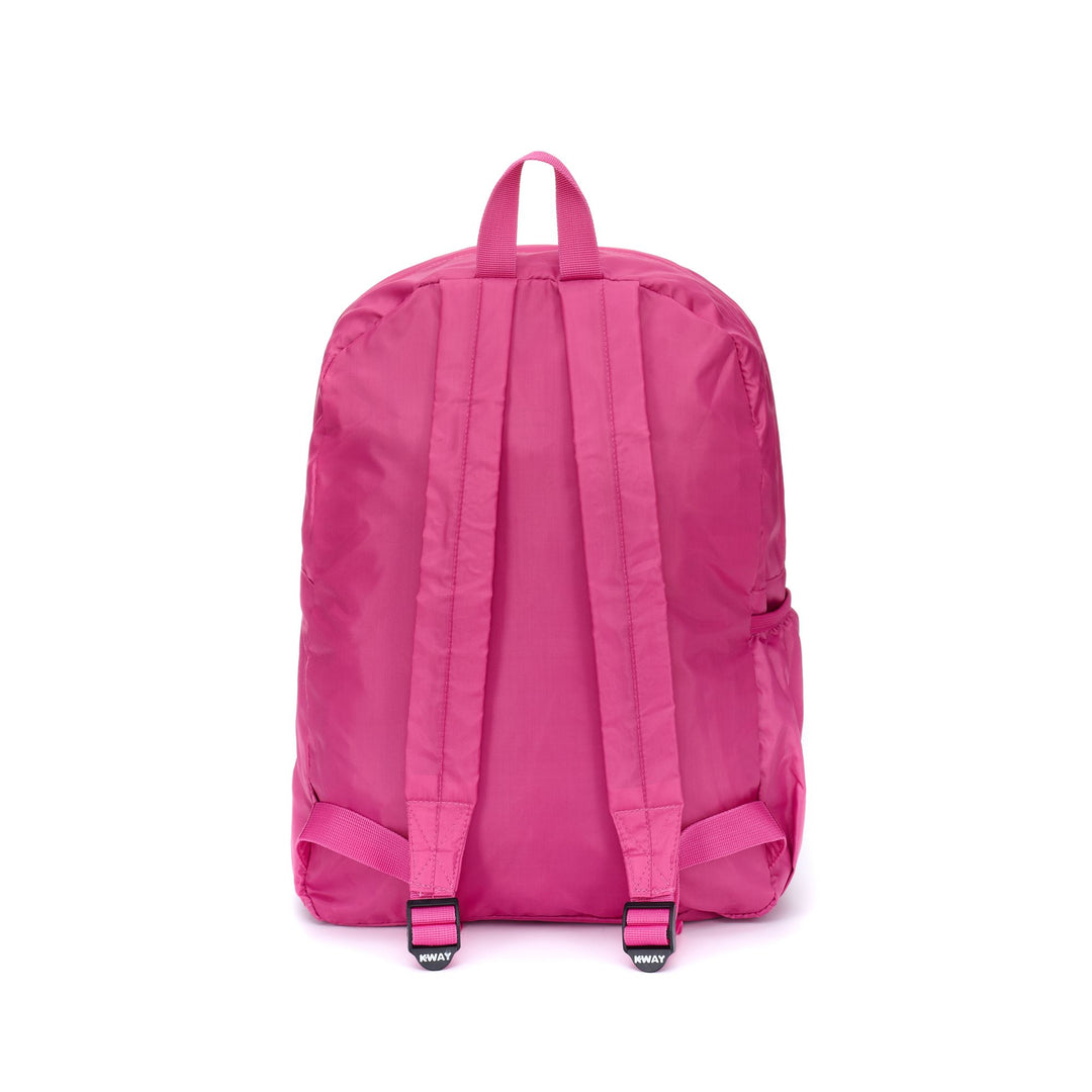 Bags Unisex K-BACKPACK Backpack FUCHSIA MAGENTA Dressed Front (jpg Rgb)	