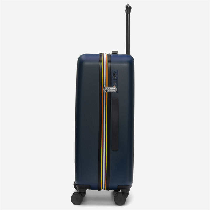 Luggage Bags Unisex CABIN TROLLEY MEDIUM Trolley BLUE DEPTH - BLUE MD COBALT Dressed Front (jpg Rgb)	