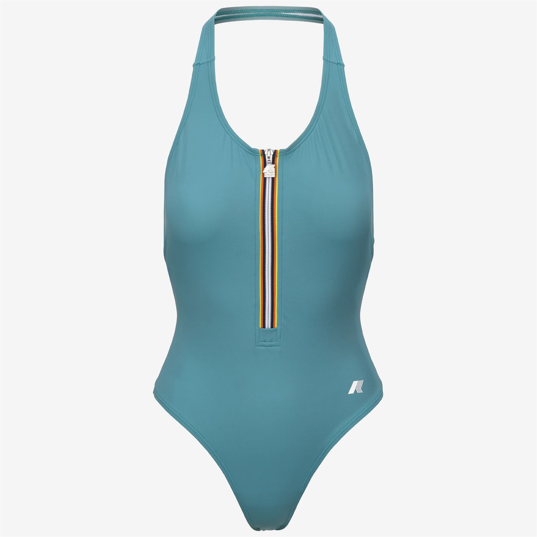 Bathing Suits Woman Sylvie Beach Swimsuit BLUE GREENISH Photo (jpg Rgb)			