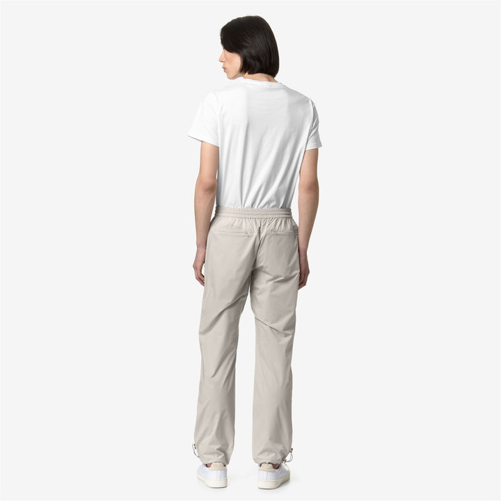 Pants Man REMIS Sport Trousers BEIGE LT Dressed Front Double		