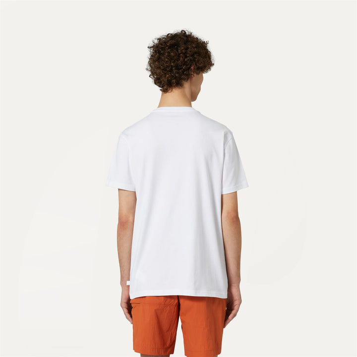 T-ShirtsTop Man ROS POCKET T-Shirt WHITE Dressed Front Double		
