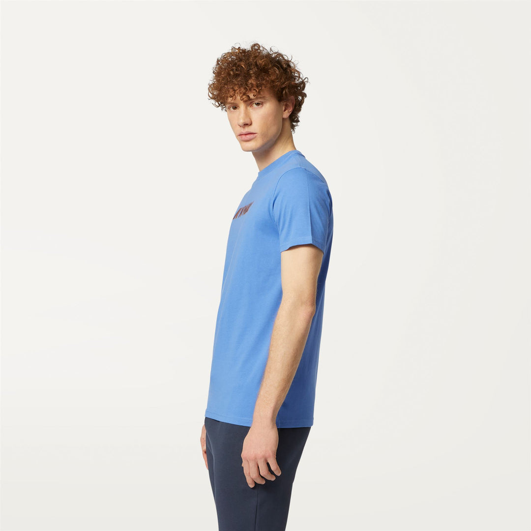 T-ShirtsTop Man ELLIOT 3D STRIPES LOGO T-Shirt BLUE ULTRAMARINE Detail (jpg Rgb)			