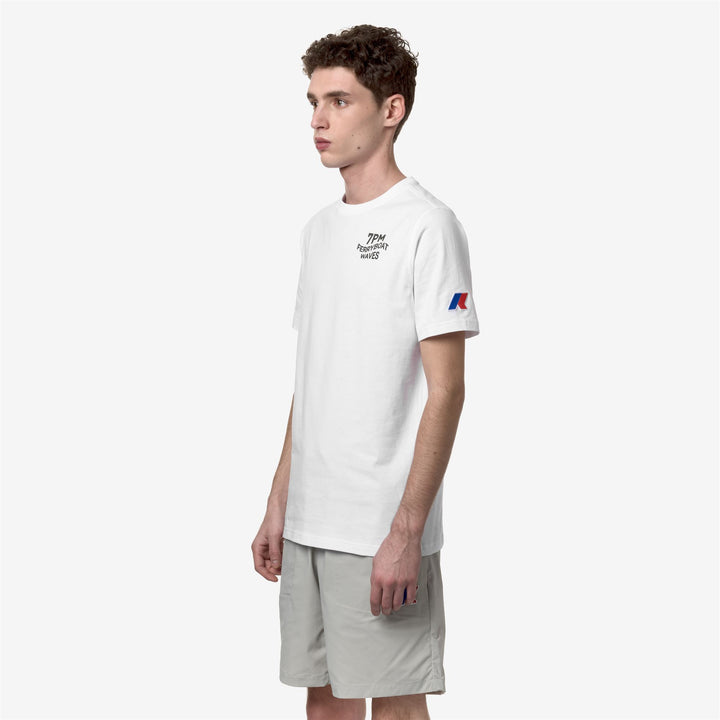 T-ShirtsTop Unisex ODOM LOGO LF T-Shirt WHITE Detail (jpg Rgb)			