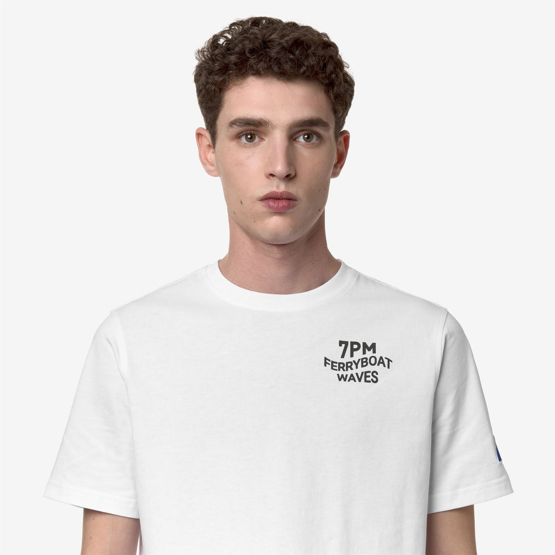 T-ShirtsTop Unisex ODOM LOGO LF T-Shirt WHITE Detail Double				