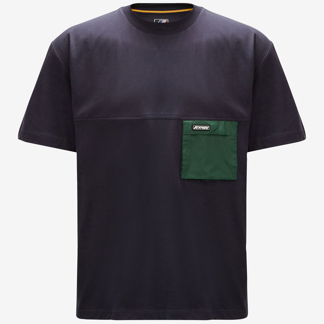 T-ShirtsTop Unisex MIXMAKE ESAIE T-Shirt BLUE DEPHT-GREEN DK Photo (jpg Rgb)			