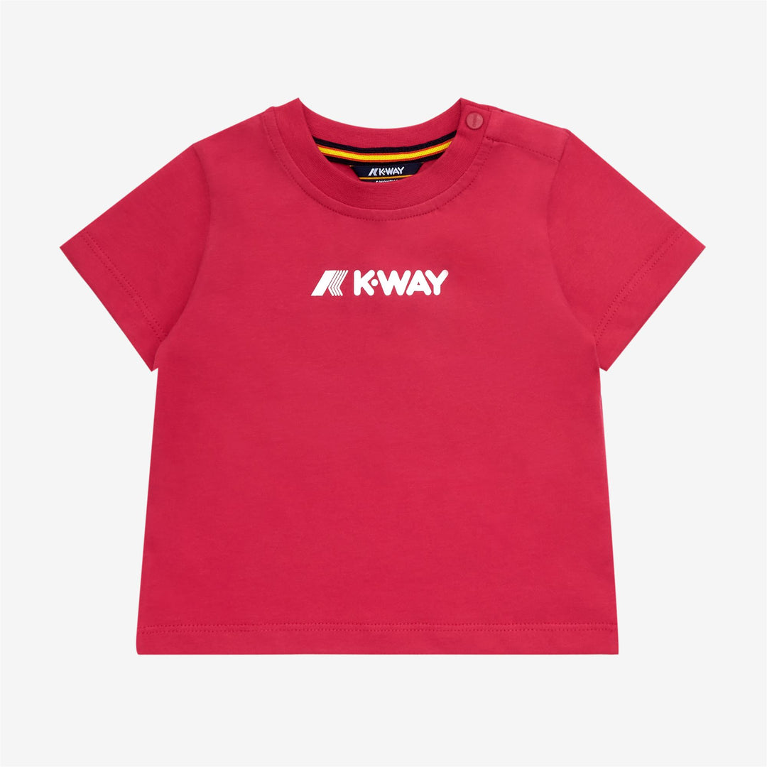 T-ShirtsTop Kid unisex E. PETE LOGO T-Shirt RED BERRY Photo (jpg Rgb)			
