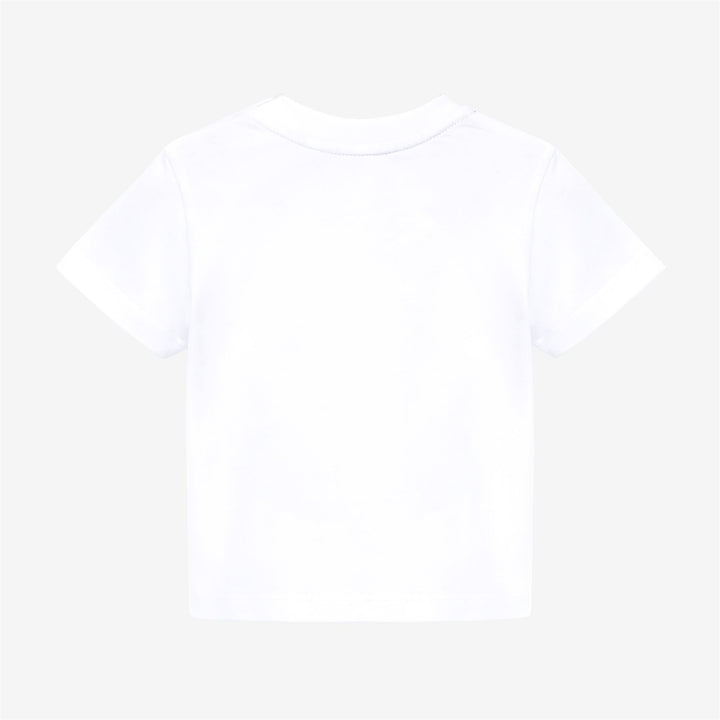 T-ShirtsTop Kid unisex E. PETE T-Shirt WHITE Dressed Back (jpg Rgb)		