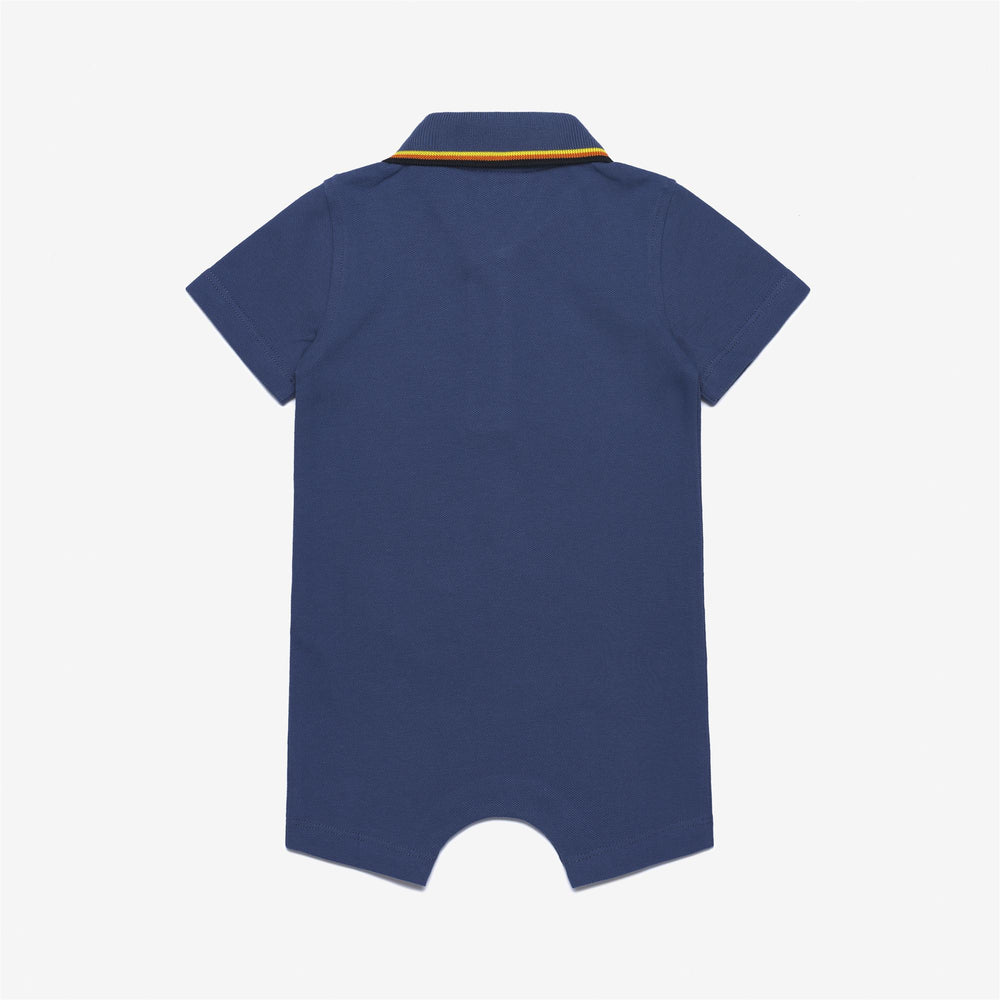 T-ShirtsTop Kid unisex E. DOTTIE BODY BLUE FIORD Dressed Front (jpg Rgb)	