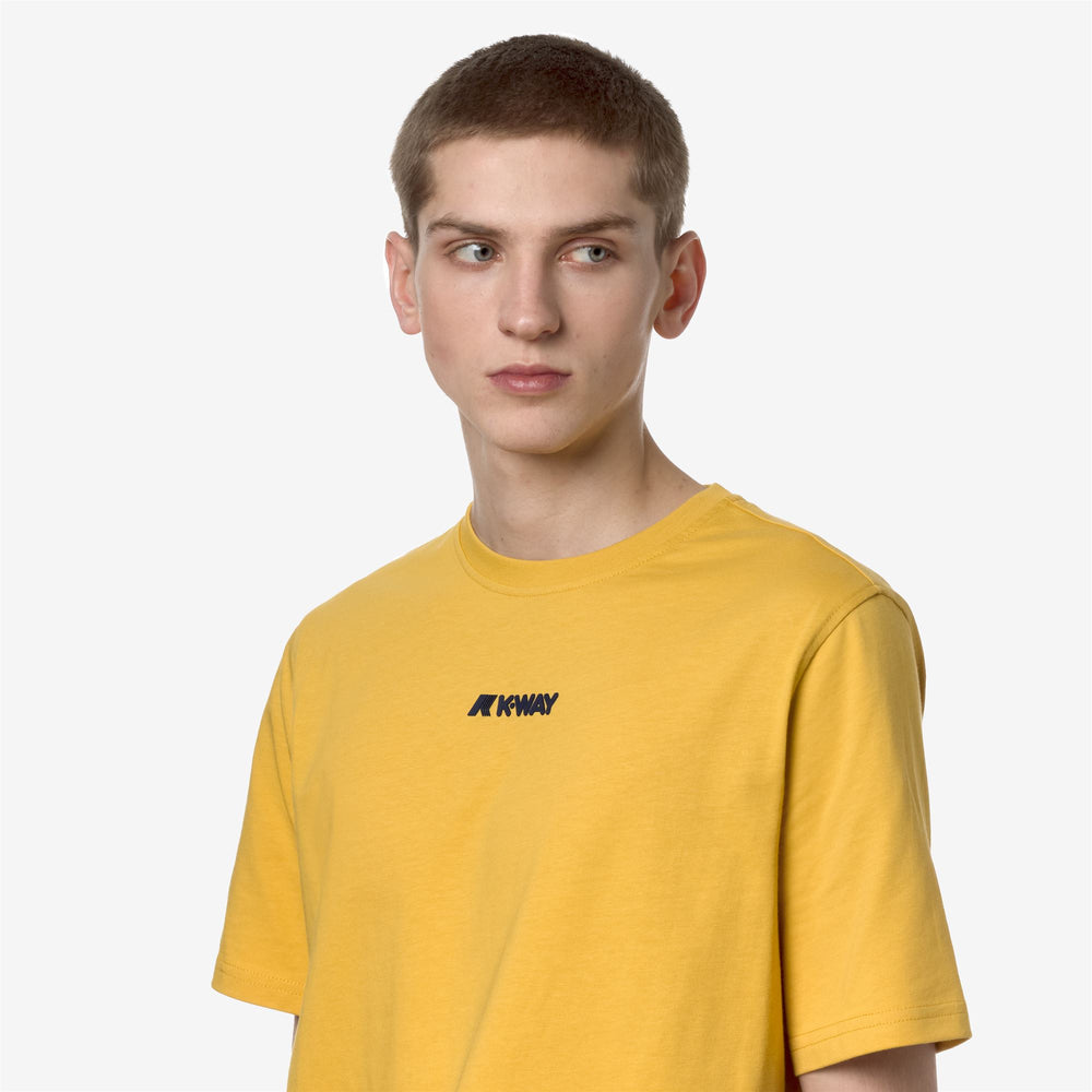 T-ShirtsTop Man ODOM ESTABLISHED T-Shirt YELLOW MIMOSA Detail Double				
