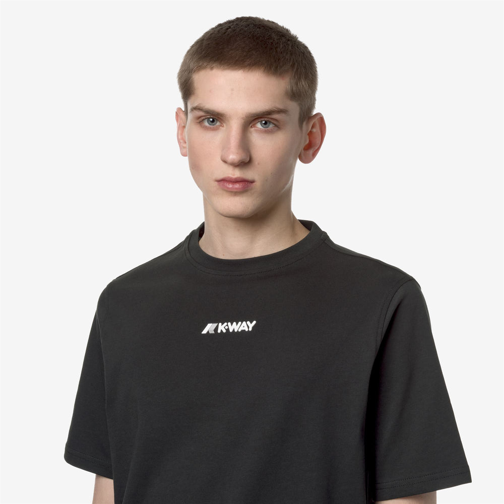 T-ShirtsTop Man ODOM ESTABLISHED T-Shirt BLACK PURE Detail Double				
