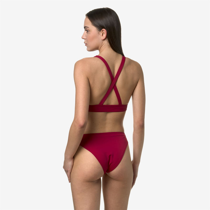 Bathing Suits Woman BRILLY Bikini RED PERSIAN Dressed Front Double		