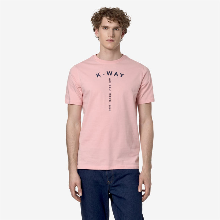 T-ShirtsTop Man ODOM TYPO EST. T-Shirt PINK POWDER Dressed Back (jpg Rgb)		