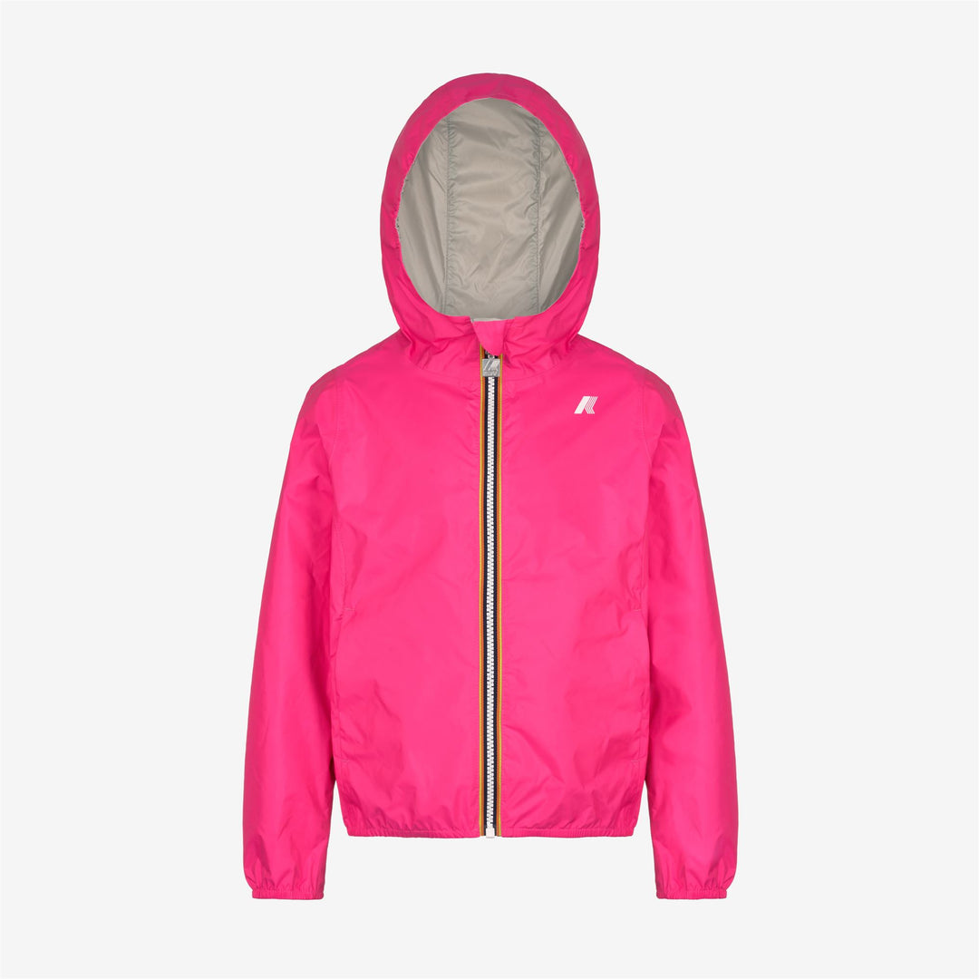 Jackets Girl P. LILY ECO PLUS REVERSIBLE FLUO Short FUCSIA FLUO Photo (jpg Rgb)			