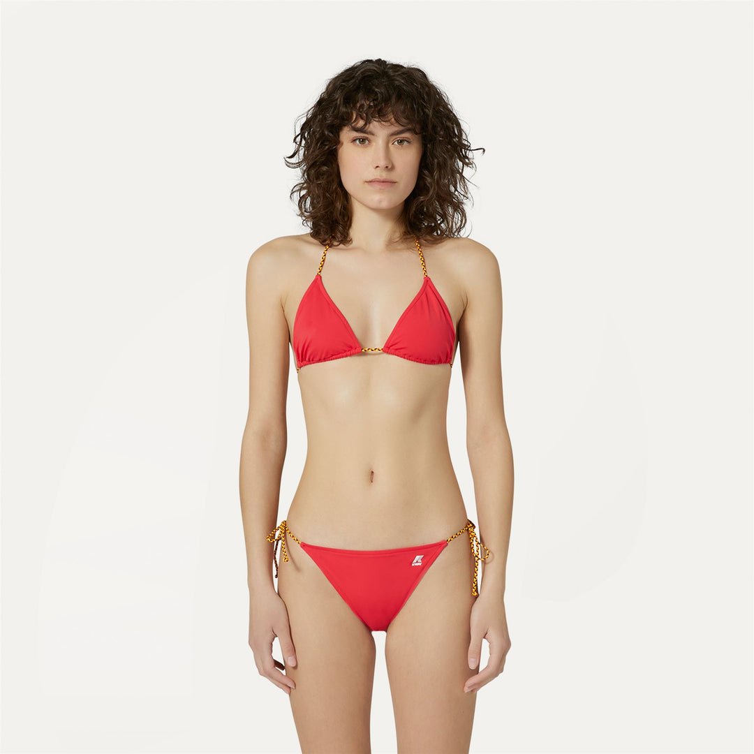 Bathing Suits Woman ETRE Bikini RED BERRY Dressed Back (jpg Rgb)		