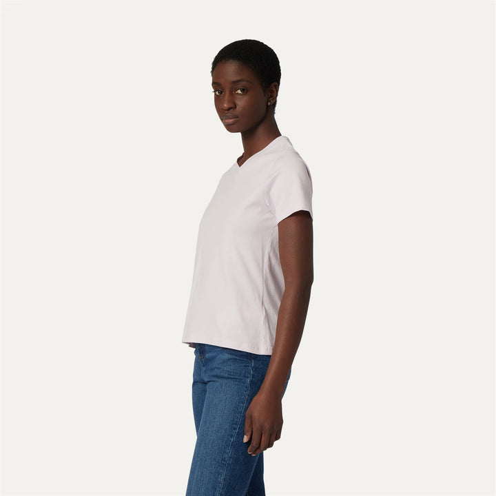 T-ShirtsTop Woman AMAL T-Shirt PINK ROSE Detail (jpg Rgb)			