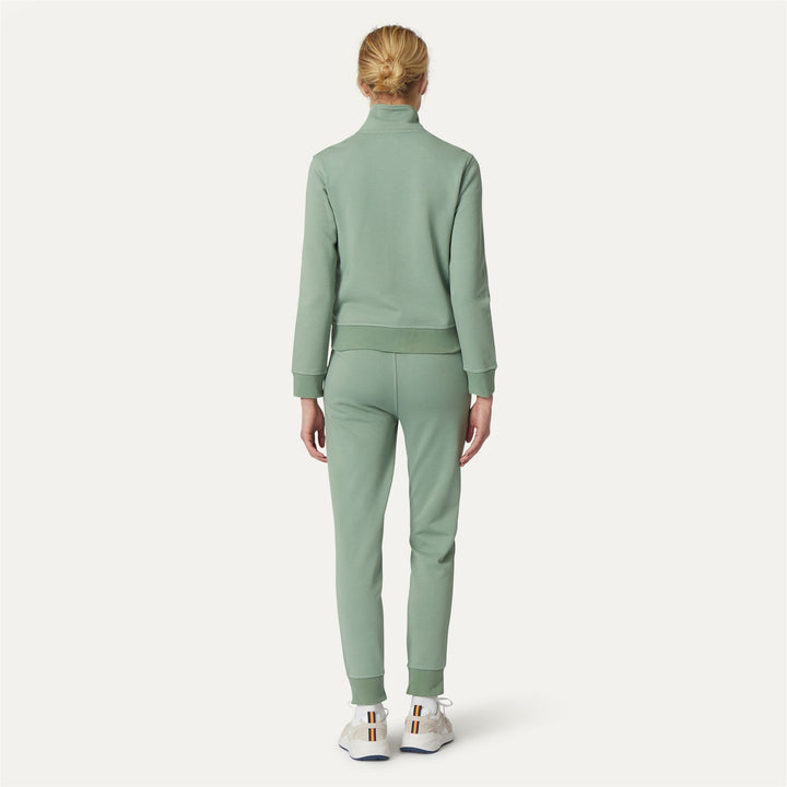 Pants Woman GINEVRA Sport Trousers GREEN BAY Dressed Front Double		