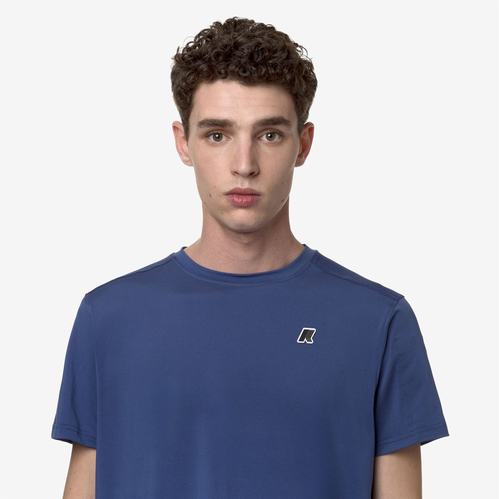 T-ShirtsTop Man MONTOUR T-Shirt BLUE FIORD Detail Double				