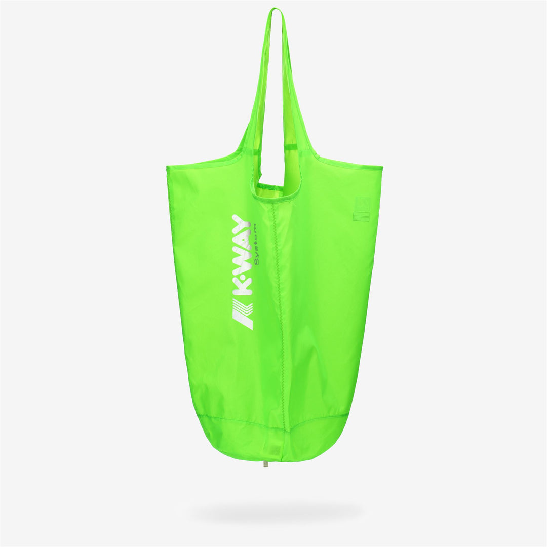 Bags Unisex K-WAY SHOPPER 2.0 Shopping Bag GREEN CLASSIC Photo (jpg Rgb)			