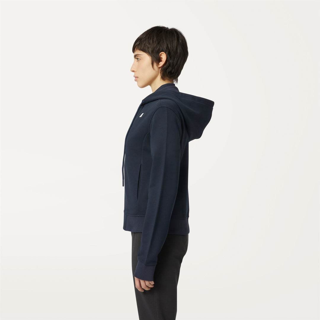 Fleece Woman DELINE Jacket BLUE DEPTH Detail (jpg Rgb)			