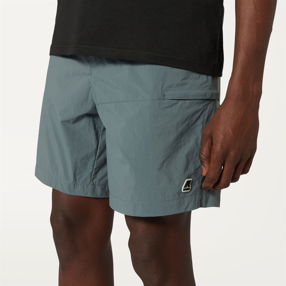 Shorts Man TAPRINNE Cargo GREY EVEREST Detail Double				
