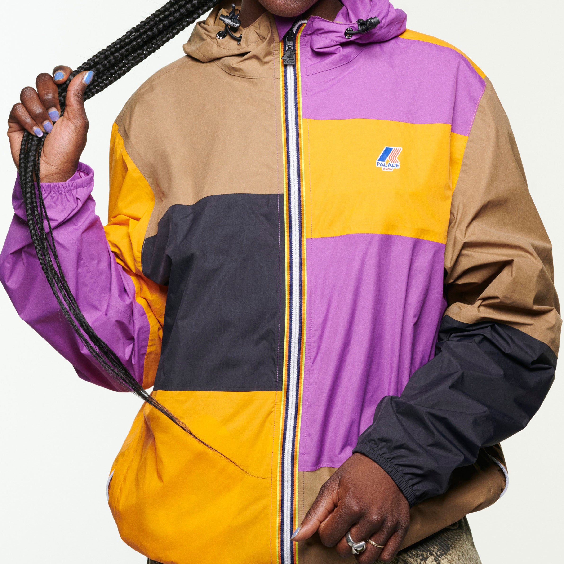 パレス PALACE / K-WAY DOG JACKET MULTI Palace K-Way Le Vrai 4.0 Horatio Dog Jacket Multi / Blue