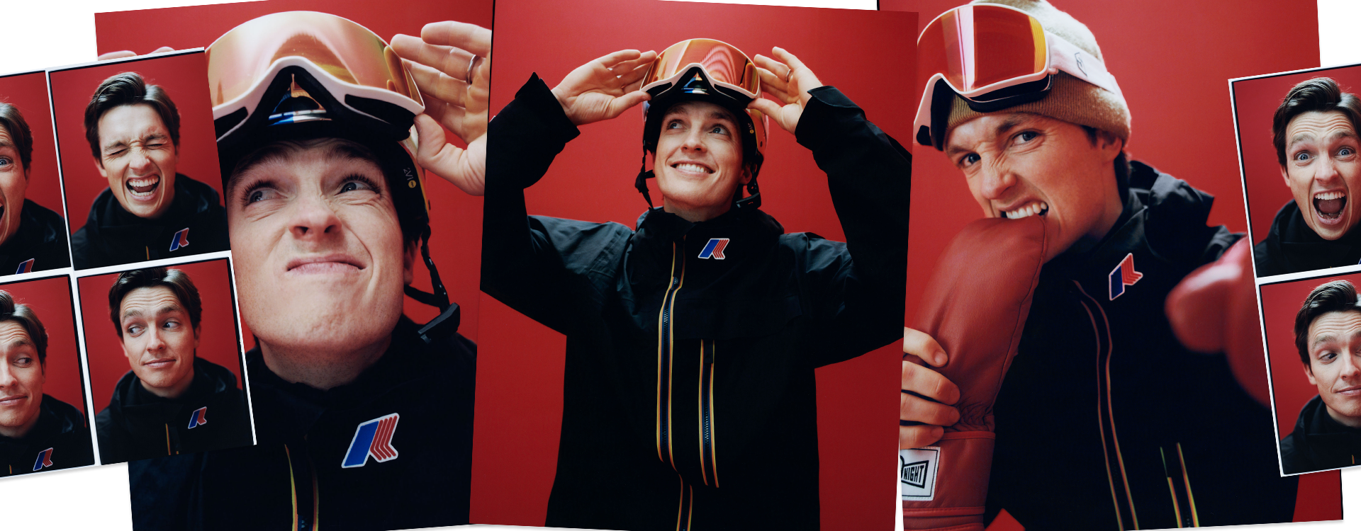 K-Way: <h2 class="h1 hero__title" style="font-weight: bold">Donde la pasión se encuentra con el estilo icónico</h2> K-WAY | Scotty James