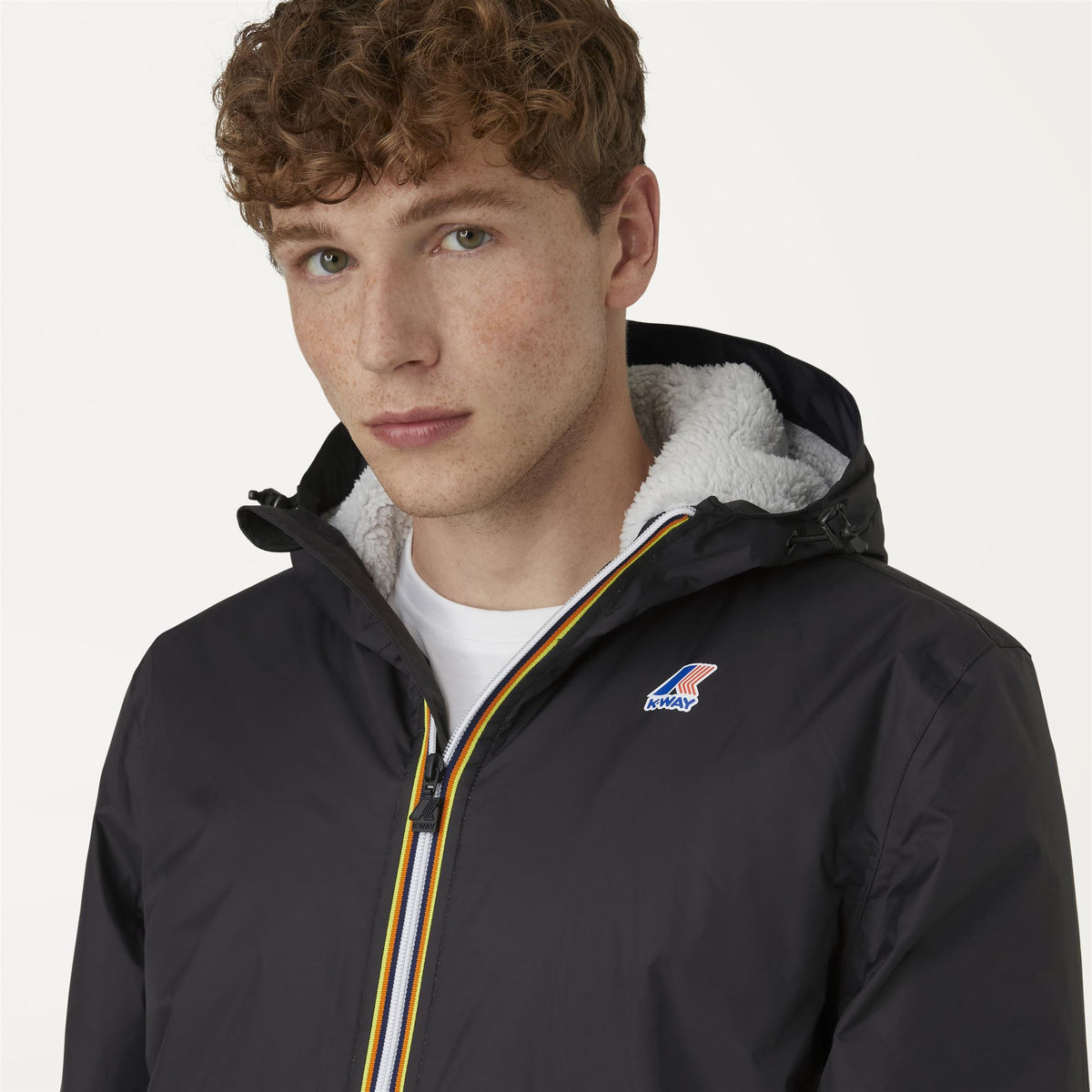 Jackets_Unisex_LE VRAI 3.0 EIFFEL ORSETTO_3/4 Length_Black - Unico - Commercial 7