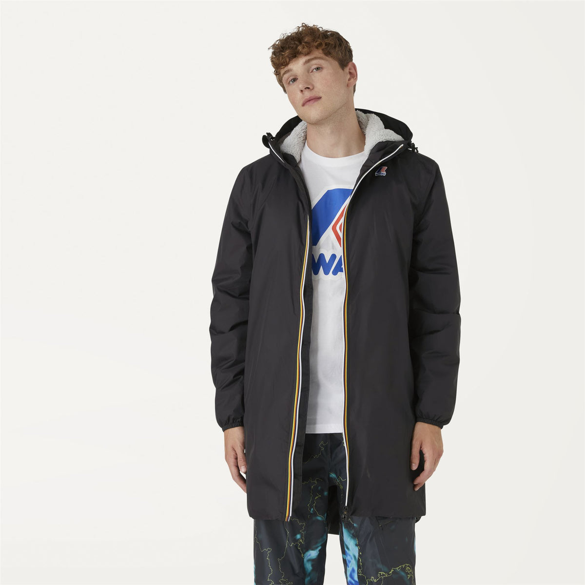 Jackets_Unisex_LE VRAI 3.0 EIFFEL ORSETTO_3/4 Length_Black - Unico - Commercial 4