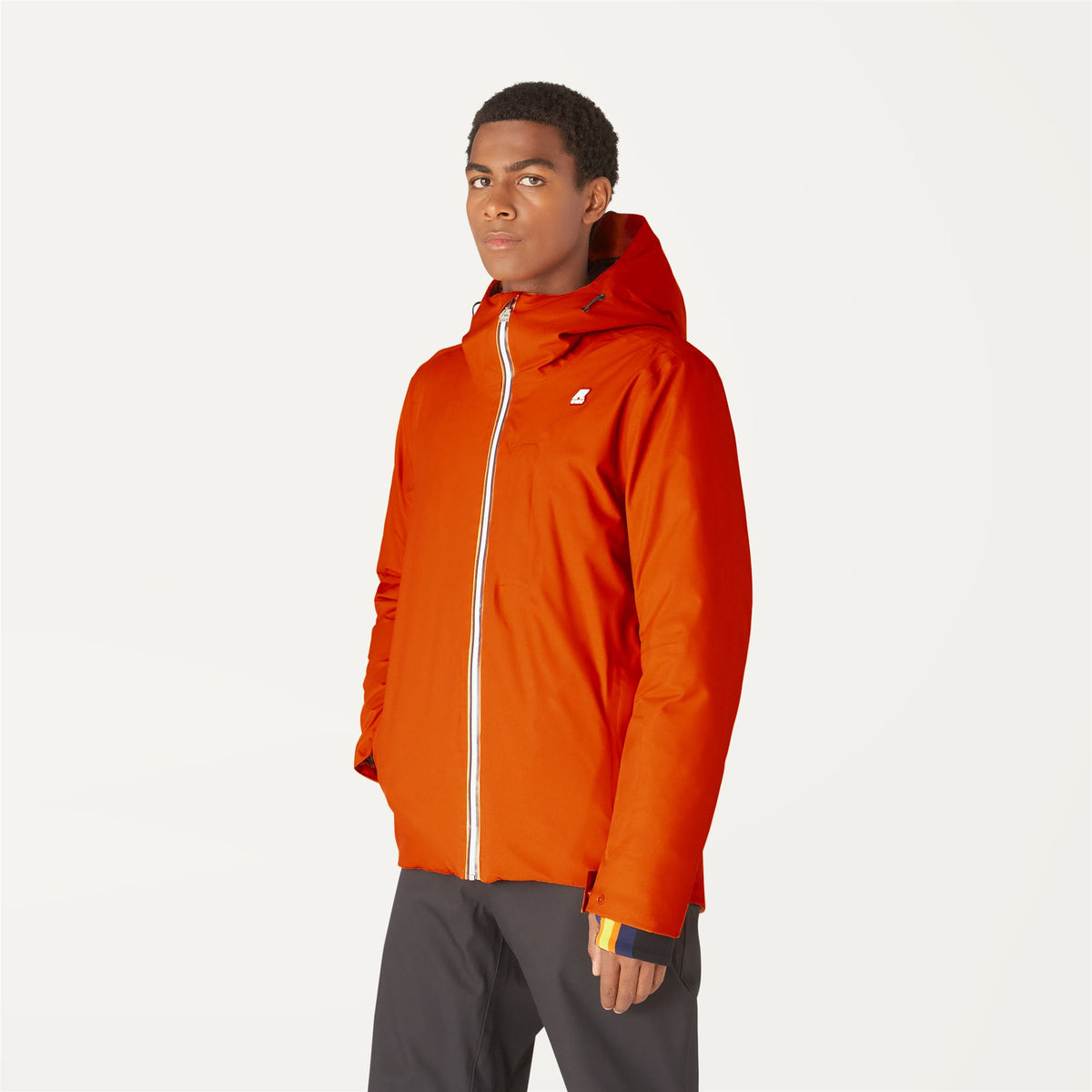 Jackets_Man_Edward Micro Twill_Mid_ORANGE RUST - BLUE MEDIEVAL - Commercial 5
