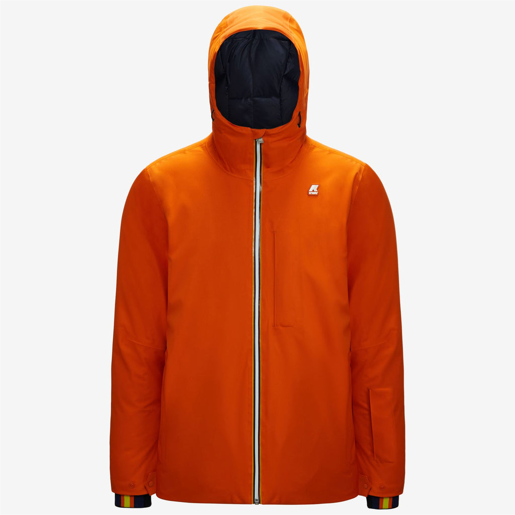 Jackets_Man_Edward Micro Twill_Mid_ORANGE RUST - BLUE MEDIEVAL - Commercial 1