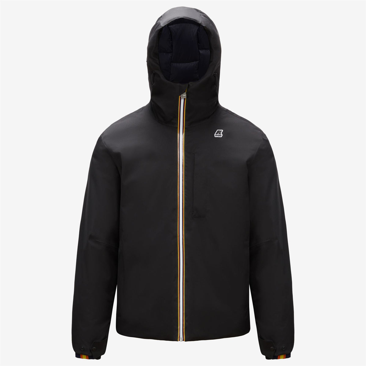 Jackets_Man_Edward Micro Twill_Mid_Black Pure - Blue Medieval - Commercial 1